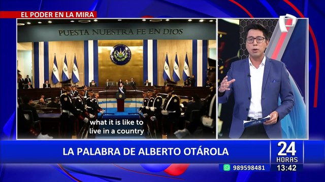 Premier Otárola no descarta implementar cárceles al estilo 'Bukele' en el Perú: ojalá se pueda