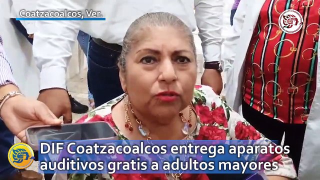 DIF Coatzacoalcos entrega aparatos auditivos gratis a adultos mayores