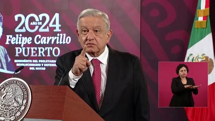 AMLO insiste en trasladar estatua de la libertad a México por caso Assange