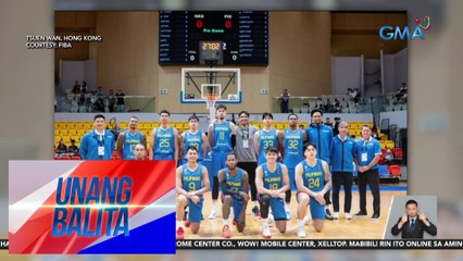 Gilas Pilipinas, panalo laban sa Hong Kong, 94-96, sa first window ng FIBA Asia Cup Qualifiers | UB
