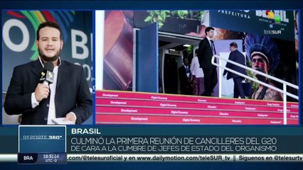 Culminó este jueves la primera reunión ministerial del G20 en Brasil
