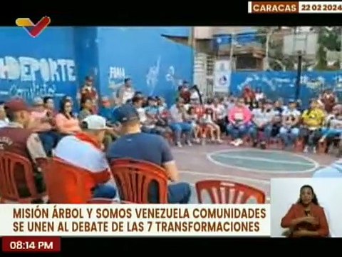 Caracas | Comuneros del sector Los Mangos se reúnen para debatir sus ideas para las 7T
