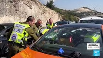 Tres palestinos abrieron fuego cerca de asentamiento israelí en Cisjordania ocupada