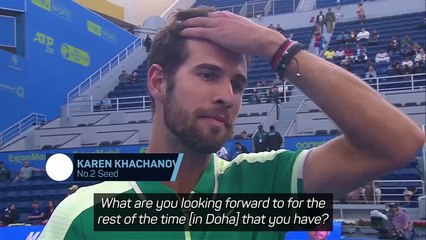 'Hala Madrid!' - Khachanov starstruck by Kaka after win in Qatar