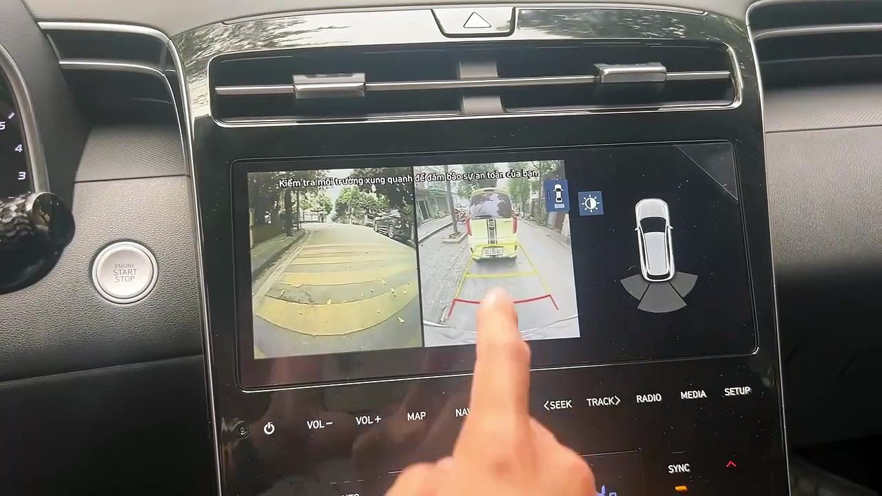 Video hướng dẫn sử dụng camera 3 mắt ô tô
