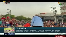 Pueblo de Apure mostró su apoyo al presidente Maduro
