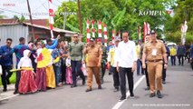 Ketika Menteri Basuki Temani Jokowi Jongkok Periksa Kondisi Jalan di Sulsel