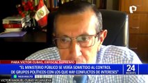 Víctor Cubas sobre declarar en emergencia el Ministerio Público: 