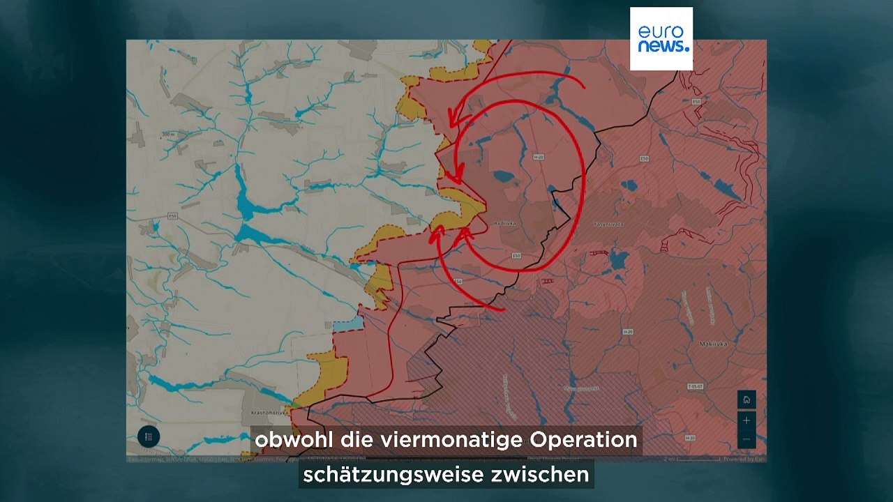 Russlands Krieg in der Ukraine: Was war wirklich los an der Front in Awdijiwka?