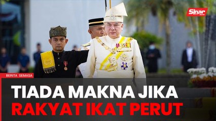 Tiada makna pencakar langit jika rakyat kelaparan - Sultan Nazrin