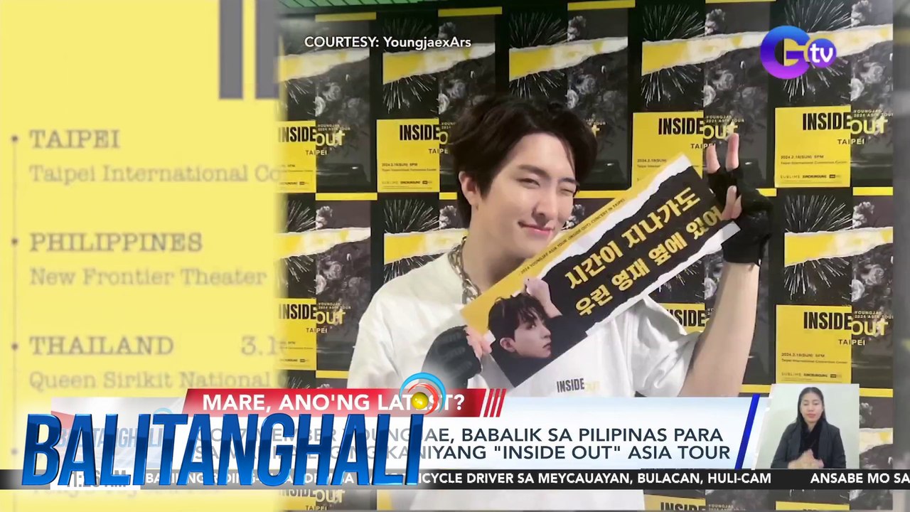 GOT7 Member Youngjae, babalik sa Pilipinas para sa manila leg ng kaniyang "Inside Out" Asia Tour | BT