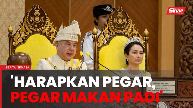 Ambil tindakan tegas pegawai sekongkol curi NR-REE - Sultan Nazrin