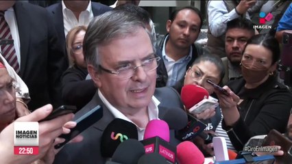 Marcelo Ebrard se registra como senador plurinominal por Morena