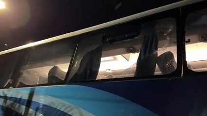 Takım otobüsüne bombalı saldırı: Çok sayıda futbolcu yaralandı!