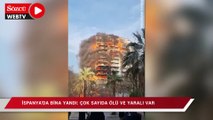 İspanya'da bina  yandı: Çok sayıda ölü ve yaralı var