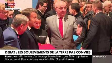 Salon de l'Agriculture : Le gros ratage de l'Elysée qui invite "Les soulèvements de la terre", qualifié d'éco-terroriste, à débattre avec le Président... avant de faire marche arrière devant le tollé
