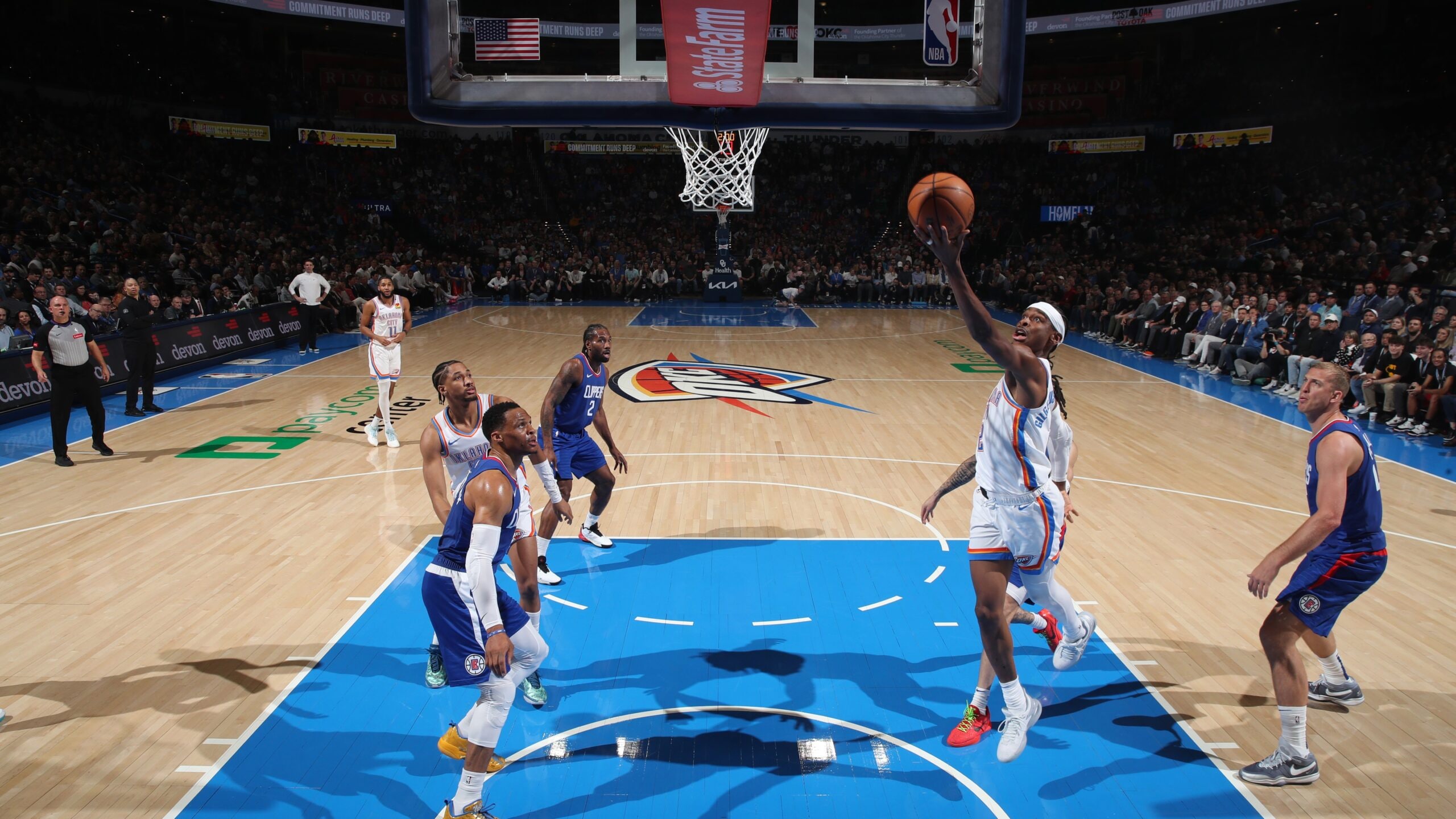 Game Recap: Thunder 129, Clippers 107