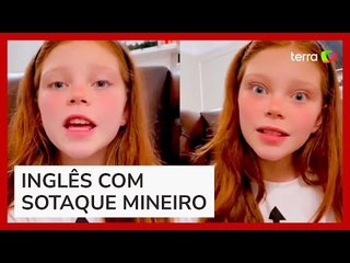Criança britânica aprende português com sotaque mineiro e viraliza nas redes sociais