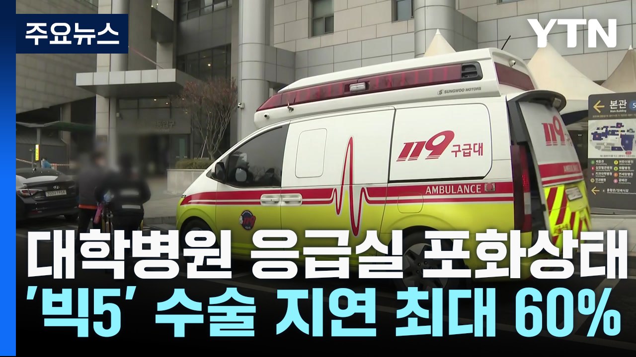 응급실 포화 등 의료 차질 확산...보건위기 최고 '심각' / YTN