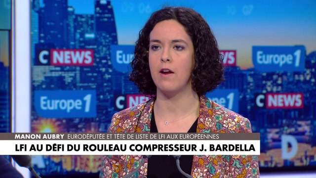 Manon Aubry : «En réalité, ils sont dans le même camp qu'Emmanuel Macron quand il s'agit de s'opposer au droit des travailleurs ou à la taxation des superprofits»