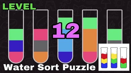 WATER SORT PUZZLE - [LEVEL 12]