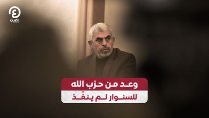 وعد من حزب الله  للسنوار لم ينفّذ