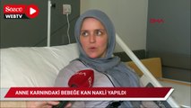 Anne karnındaki bebeğe kan nakli