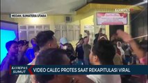 Seorang Caleg dari PDIP Protes Saat Rekapitulasi Suara di Kecamatan Medan Amplas