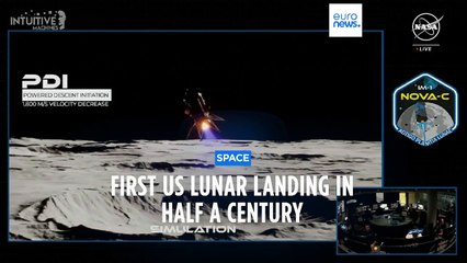 Private company makes first US moon landing in more than 50 years
