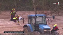 Inondations: La tempête Louis fait une victime - Reportage de France 2