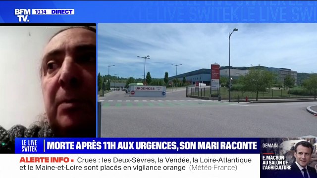 Je me battrai jusqu'au bout : l'époux de la femme morte après avoir passé 11 heures sur un fauteuil roulant aux urgences de Bourgoin annonce porter plainte