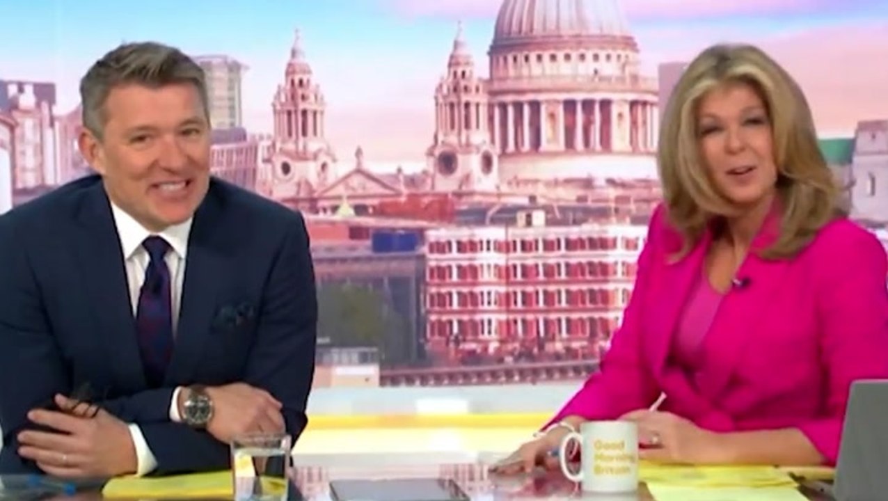 Watch: Kate Garraway fights back tears as Good Morning Britain stars pay tribute to Ben Shephard in final show