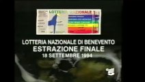 Pubblicità/Bumper anno 1994 Canale 5 - Lotteria Nazionale di Benevento