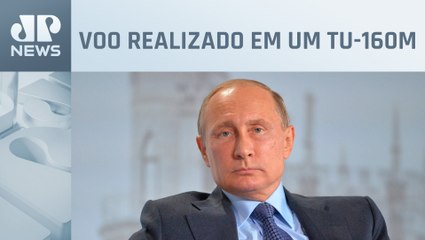 Vladimir Putin testa novo bombardeiro nuclear da Rússia