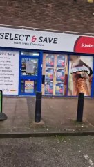 Police cordon in Scholes on Friday morning