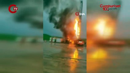 Sondaj çalışması sırasında patlama: 1 işçi hayatını kaybetti