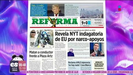 Primeras planas de los periódicos | 23 de febrero de 2024