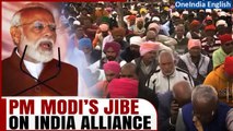 #Watch| PM Modi Accuses INDI Alliance of Neglecting the Poor in Favor of 'Parivar'| Oneindia News