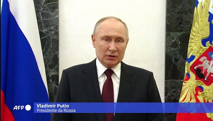 Putin elogia ‘heróis’ na linha de frente da guerra