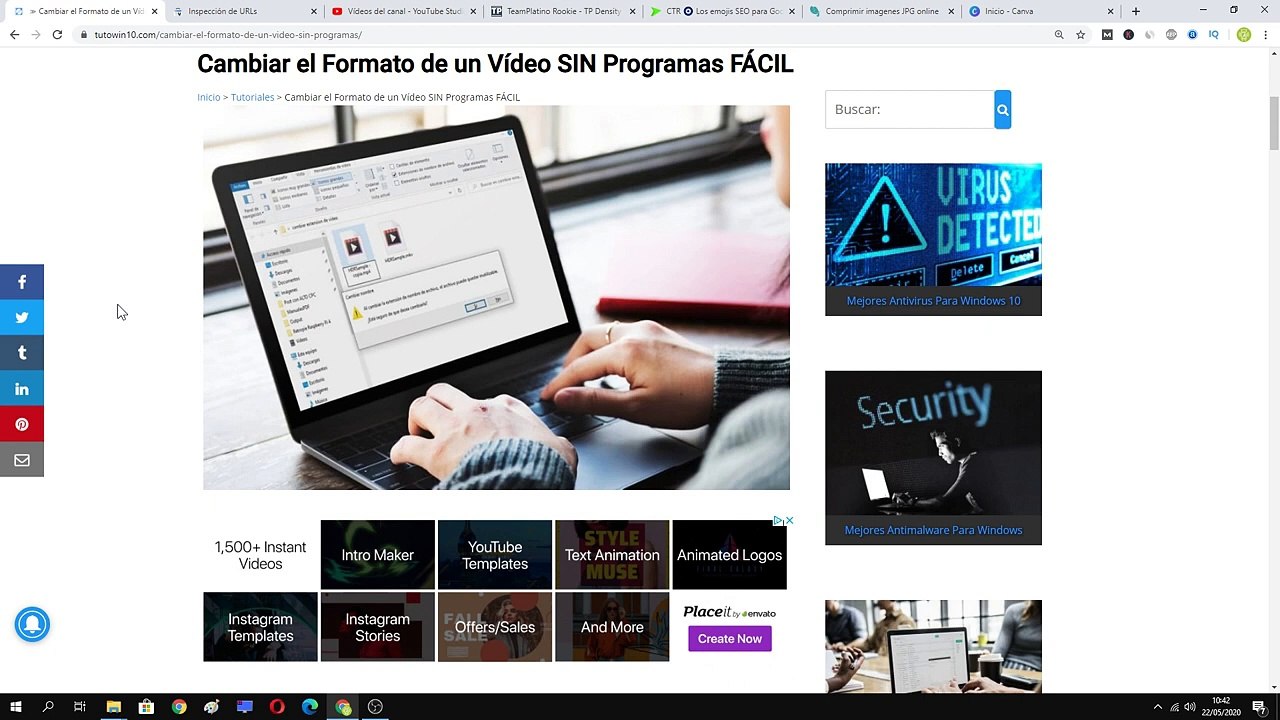  Como CAMBIAR el FORMATO de un VÍDEO SIN PROGRAMAS en WINDOWS 10, 8 y 7 【FUNCIONA】