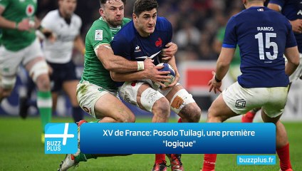 XV de France: Posolo Tuilagi, une première "logique"