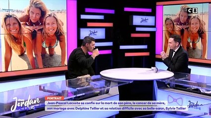 Jean-Pascal Lacoste s'exprime sur ses relations avec Sylvie Tellier, la demi-soeur de sa compagne Delphine. "Chez Jordan", C8