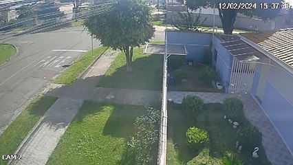 Câmeras de monitoramento auxiliam Polícia Civil a elucidar acidente de trânsito onde motorista fugiu