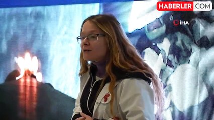 Bilim Merkezi'nde Gezeravcı'nın uzay yolculuğunu ilk kez heyecanla izlediler