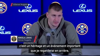 Nuggets - Jokic minimise l'importance de son nouvel exploit en NBA