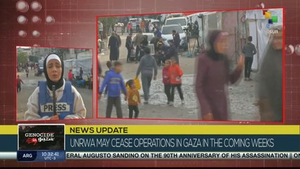 Palestine: UNRWA may cease operations in Gaza in the coming weeks