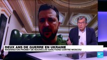 Deux ans de guerre en Ukraine : une ligne de front figée, des attaques russes qui se multiplient