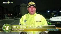 Capturado con un artefacto explosivo que al parecer utilizaba para amedrentar en Bogotá