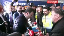 İmamoğlu, AKP çadırında esprili karşılık verdi