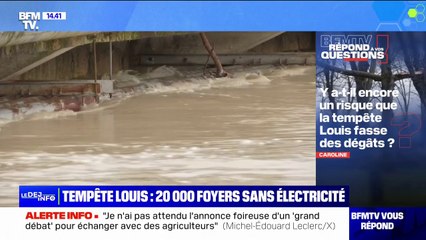 Y a-t-il encore un risque que la tempête Louis fasse des dégâts? BFMTV répond à vos questions